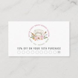 Baker Pastry Chef Waterverf Baking Utensils Kortingskaartje