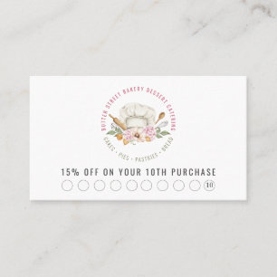 Baker Pastry Chef Waterverf Baking Utensils Kortingskaartje