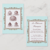 Baker, Pastry Chef's  stijl Visitekaartje (Voorkant / Achterkant)