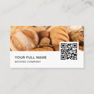 Baker QR Code Logo Social Media Visitekaartje