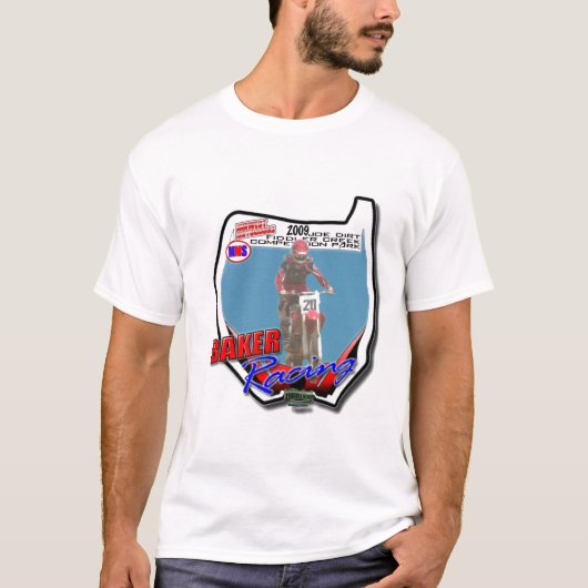 Baker Racing T-shirt (Voorkant)