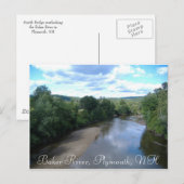 Baker River, Plymouth, NH Briefkaart (Voorkant / Achterkant)