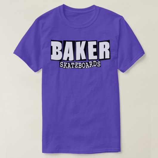 Baker Skateboard T-shirt (Design voorkant)