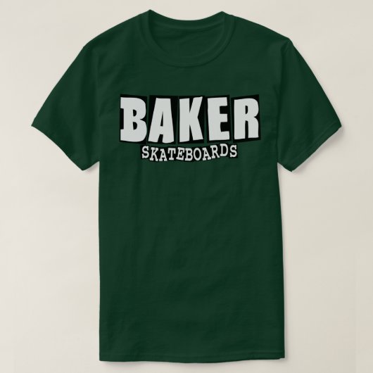 Baker Skateboard T-shirt (Design voorkant)