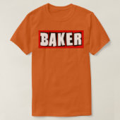 Baker Skateboard T-shirt (Design voorkant)