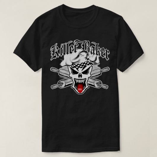 Baker Skull T-shirt (Design voorkant)