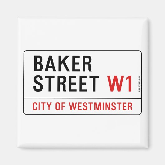 Baker Street Magneet (Voorkant)