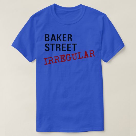 Baker Street T-shirt (Design voorkant)