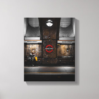 Baker Street Tube Station Canvas - Londen