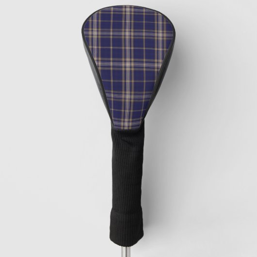 Baker Tartan Plaid Driver Hoesje Golfheadcover (Voorkant)