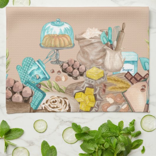 Baker Theedoek (Gevouwen)