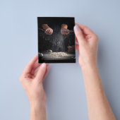 Baker Tossing Flour| Basilicum Gift Flyer (Hand)