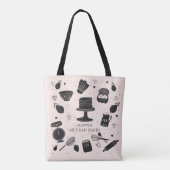 Baker Utensils Bakery Business Tote Bag (Achterkant)