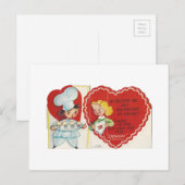 Baker Valentijn Feestdagenkaart (Voorkant / Achterkant)