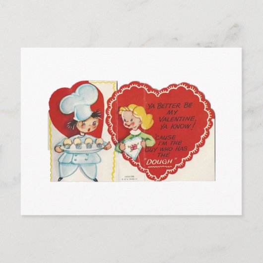 Baker Valentijn Feestdagenkaart (Voorkant)