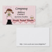 Baker visitekaartje (Voorkant / Achterkant)