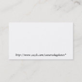 Baker visitekaartje (Achterkant)