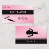 Baker/Visitekaartje voor bakken Visitekaartje (Voorkant / Achterkant)