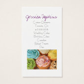 Baker Visitekaartjes (Achterkant)