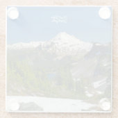 Baker Washington Landscape Photo Onderzetter (Achterkant)