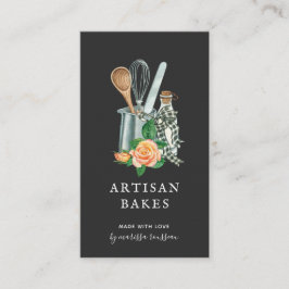 Baker Waterverf Koken Ultrasnelle bakkerij Black B Visitekaartje