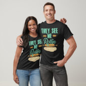 Baker ze zien me rollen 'Rolling Pin T-shirt (Unisex)