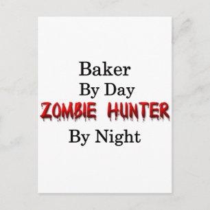 Baker/Zombie Hunter Briefkaart