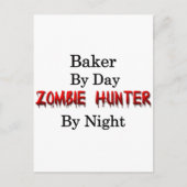 Baker/Zombie Hunter Briefkaart (Voorkant)
