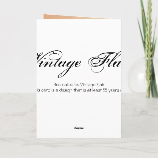 Bakers Cake Verjaardag Kaart (Achterkant)