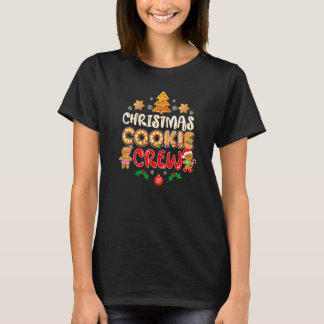 Bakers Christmas Cookie Crew Family Baking Team Ho T-shirt