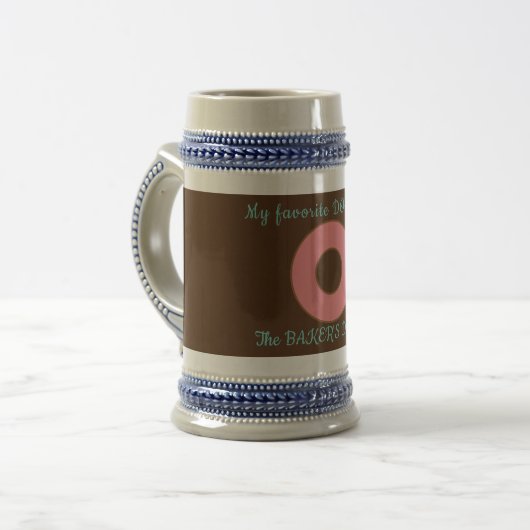 Baker's dozijn donuts- Mok (Voorkant links)