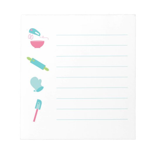 Bakers Dream Notitieblok (Voorkant)