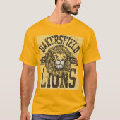 Bakers Field Est. 1812 Lion T-Shirt (Voorkant)