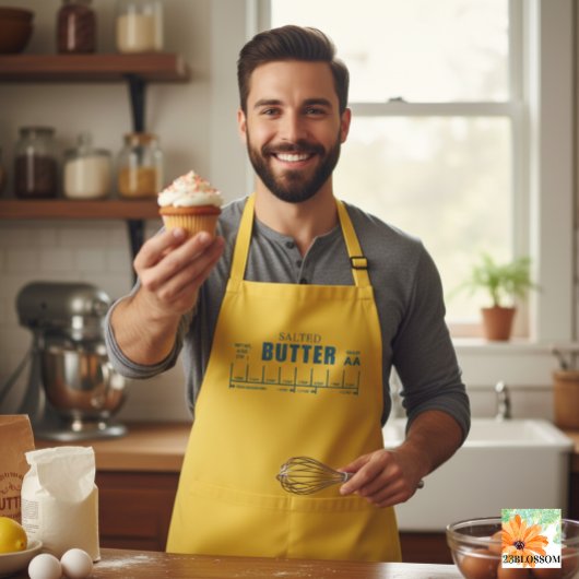 Bakers gift SALTED butter Standaard Schort