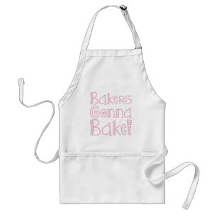 Bakers Gonna Bake Apron Standaard Schort