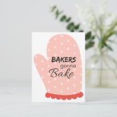 Bakers Gonna Bake Briefkaart (Staand voorkant)