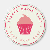 Bakers Gonna Bake Magneet (Voorkant)