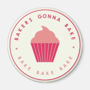 Bakers Gonna Bake Magneet