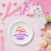 Bakers Gonna Bake Papieren Bordje (Feest)