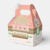 Bakers Gonna Bake Personalized Favor Boxes Bedankdoosjes (Voorkant Zijde)