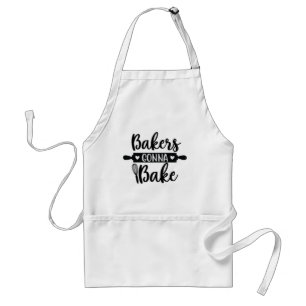 Bakers Gonna Bake Standaard Schort