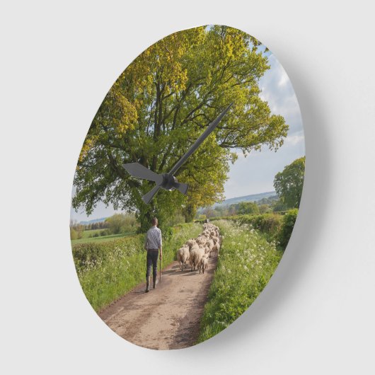 Baker's Hill, Cotswolds Large Clock Grote Klok (Hoek)