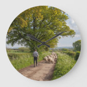 Baker's Hill, Cotswolds Large Clock Grote Klok (Voorkant)