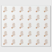 Baker's Humor: Ik bak omdat ik mensen sla Cadeaupapier (Vlak)