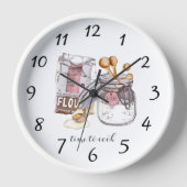 Baker's ingrediënten tijd om te koken (Voorkant)