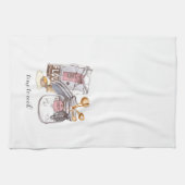 Baker's ingrediënten tijd om te koken theedoek (Horizontaal)