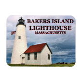 Bakers Island Lighthouse, MA Flexi Magnet Magneet (Horizontaal)
