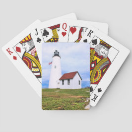 Bakers Island Lighthouse, MA-speelkaarten Pokerkaarten