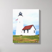 Bakers Island Lighthouse MA Wrapped Canvas (Voorkant)
