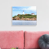 Bakers Island Lighthouse MA Wrapped Canvas (Insitu (Woonkamer))